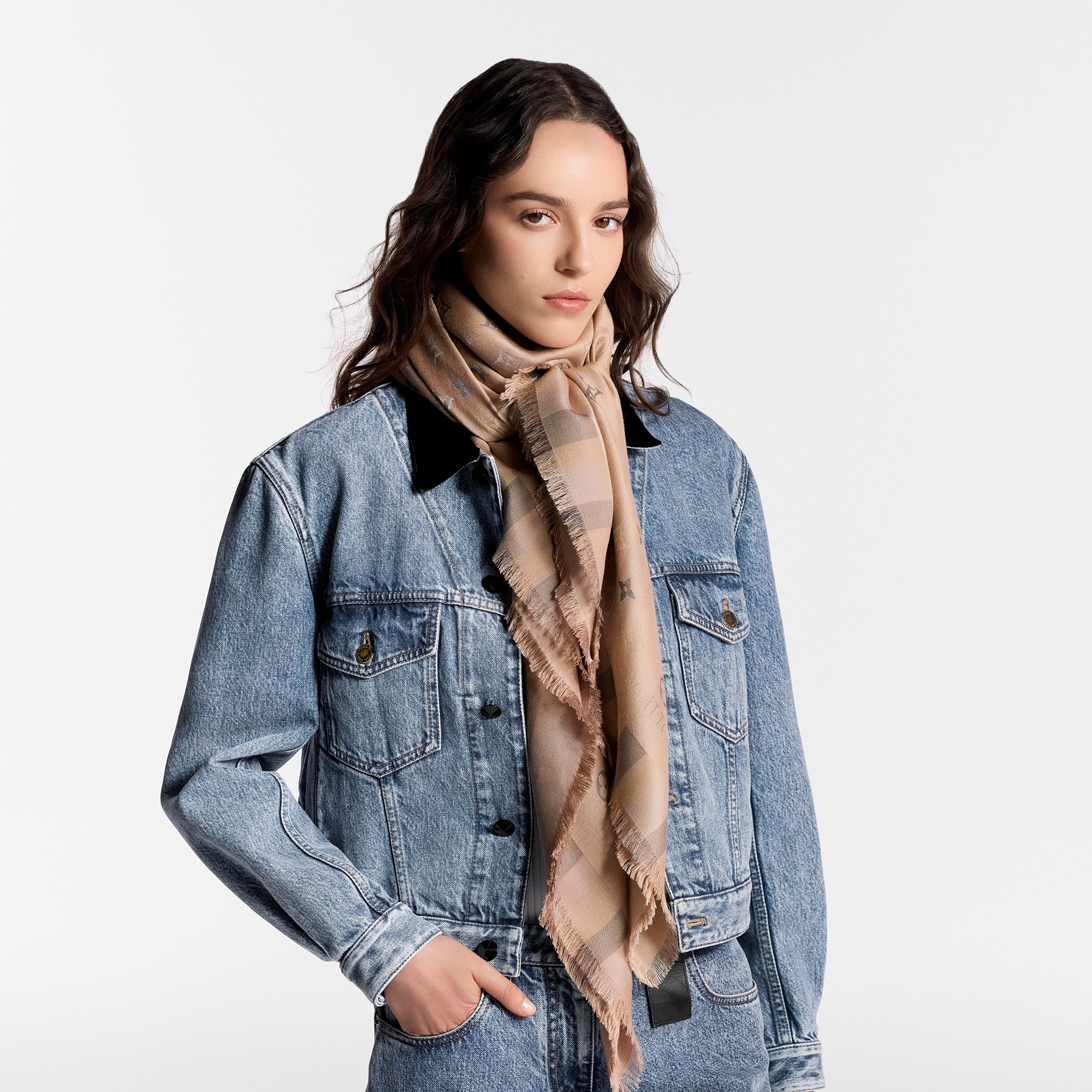 So Shine Monogram 披肩 . in 女士