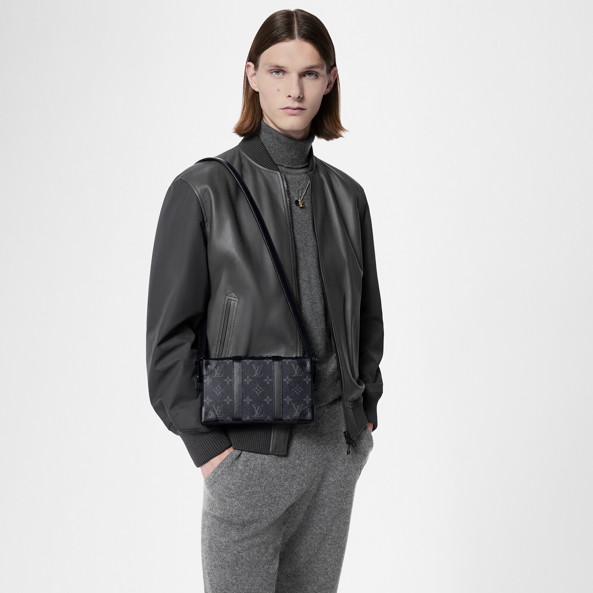 Soft Trunk 錢包 Monogram Eclipse 帆布 in 全新系列