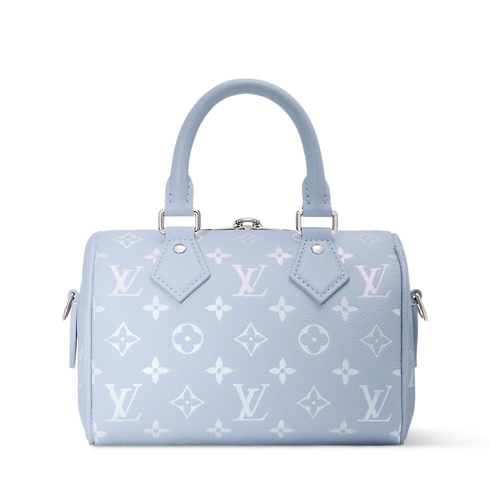 Speedy 20 Bandoulière Monogram Empreinte 皮革 in 女士's 女裝全新系列 } collections by Louis Vuitton (產品縮放)