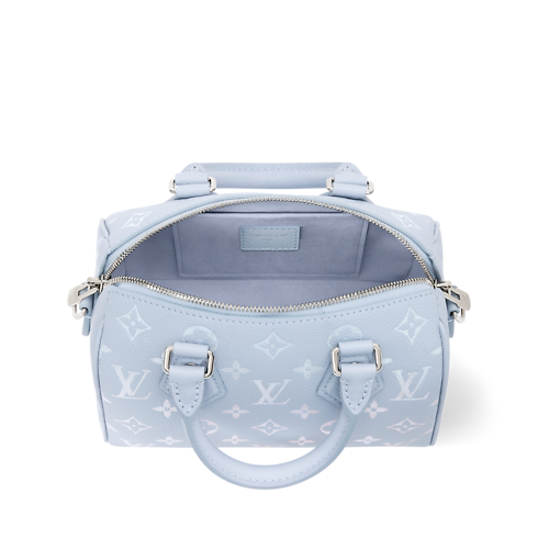 Speedy 20 Bandoulière Monogram Empreinte 皮革 in 女士's 女裝全新系列 } collections by Louis Vuitton (產品縮放)