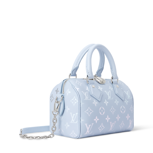 Speedy 20 Bandoulière Monogram Empreinte 皮革 in 女士's 女裝全新系列 } collections by Louis Vuitton (產品縮放)