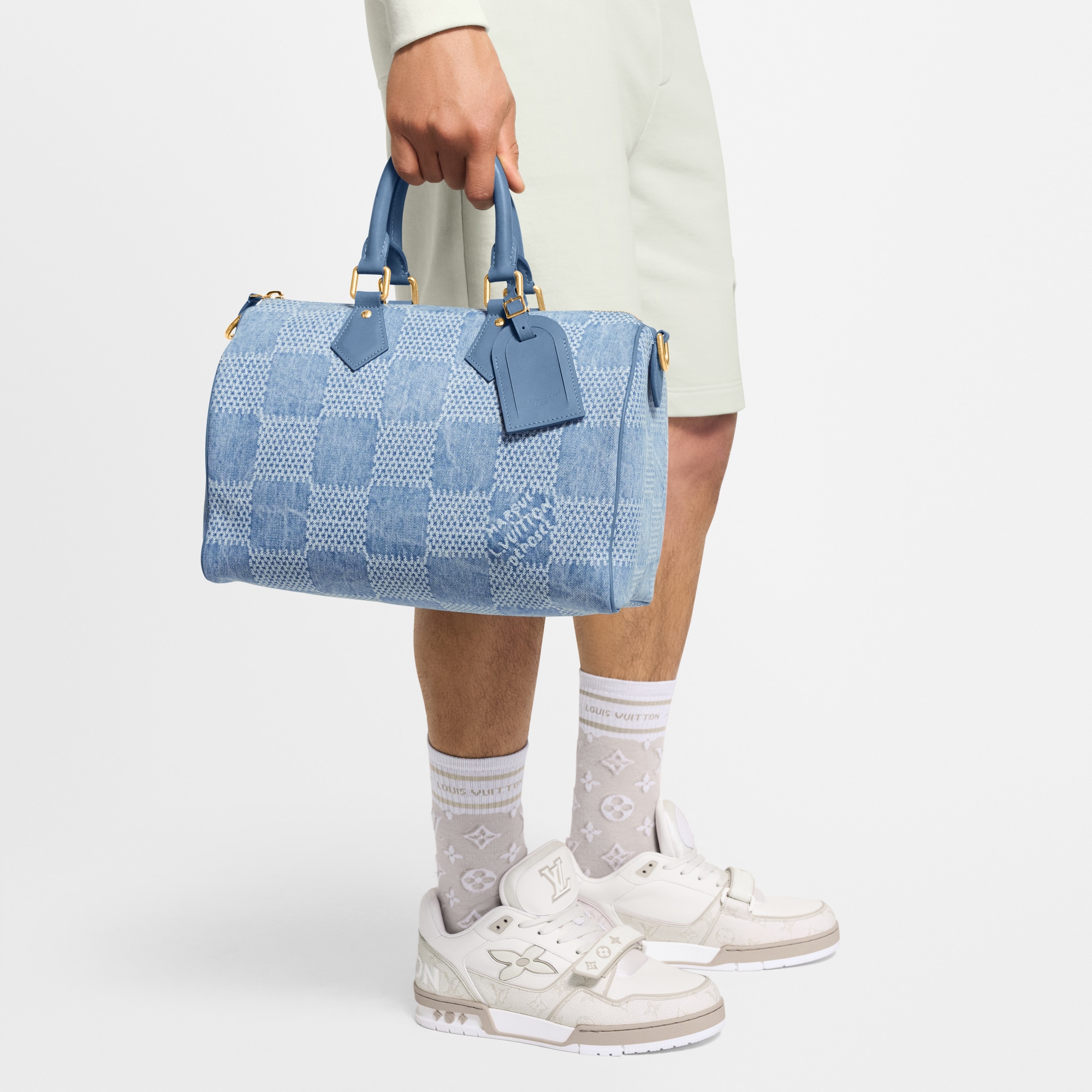 Speedy 30 Bandoulière Damier Other in 時尚包包及小型皮件