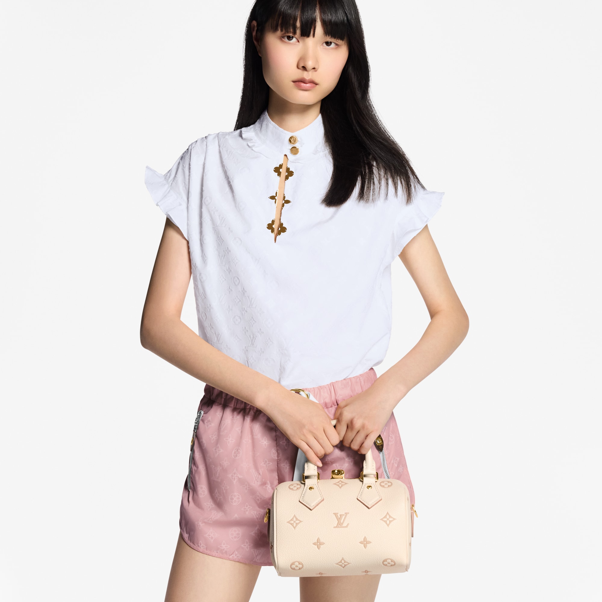 Speedy Bandoulière 20 Monogram Empreinte 皮革 in 時尚包包及小型皮件