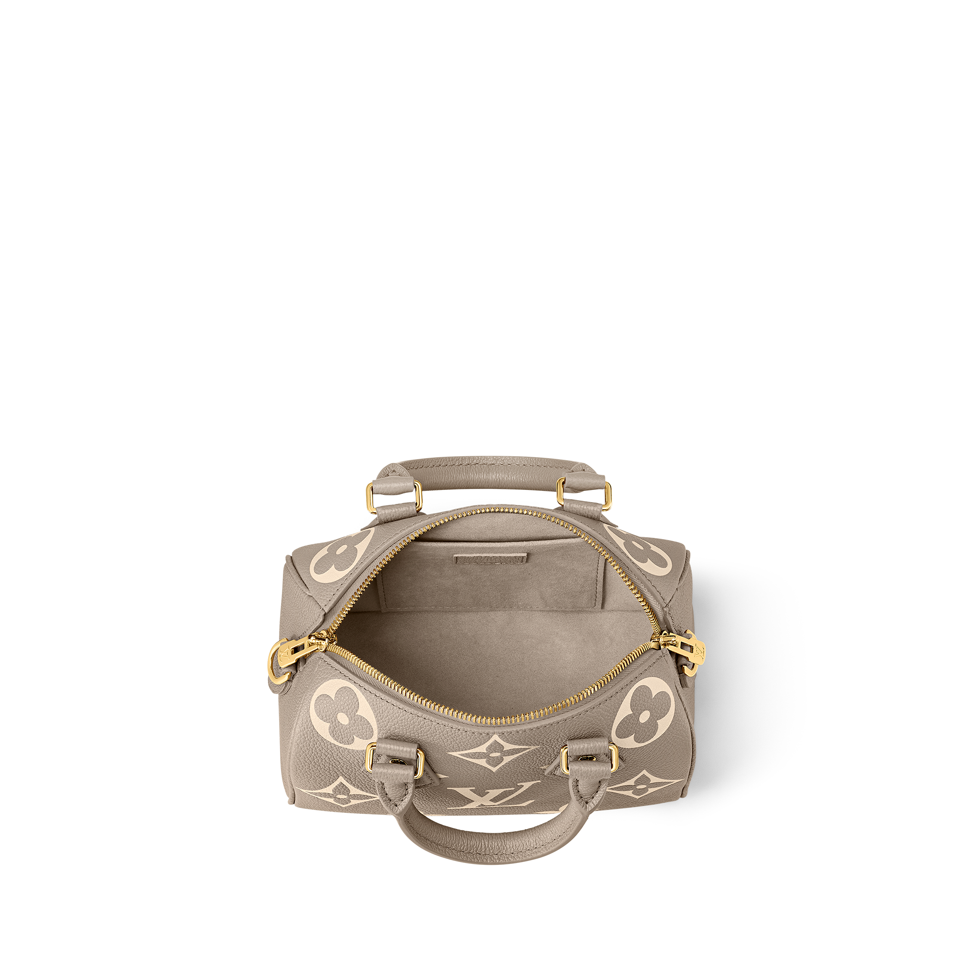 Speedy Bandoulière 20 雙色 Monogram Empreinte 皮革 in 女士