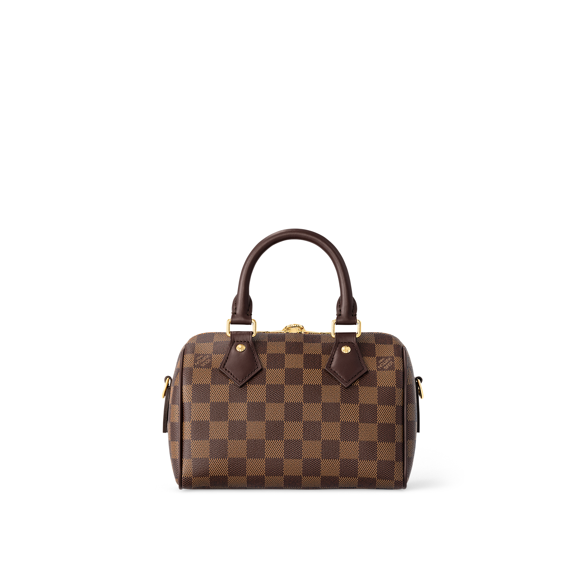 Speedy Bandoulière 20 Damier Ebène 帆布 in 女士