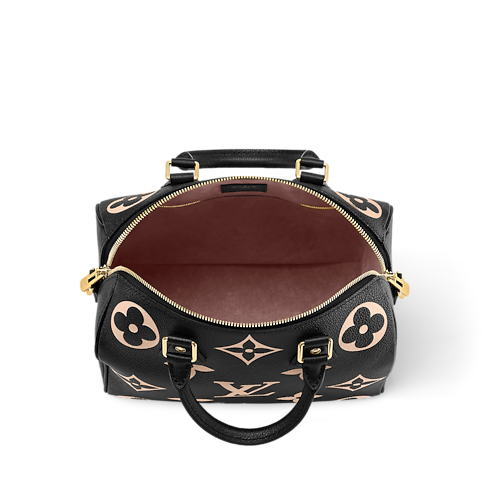 Speedy Bandoulière 25 雙色 Monogram Empreinte 皮革 in 女士's 時尚包款 女生包包總覽 collections by Louis Vuitton (產品縮放)