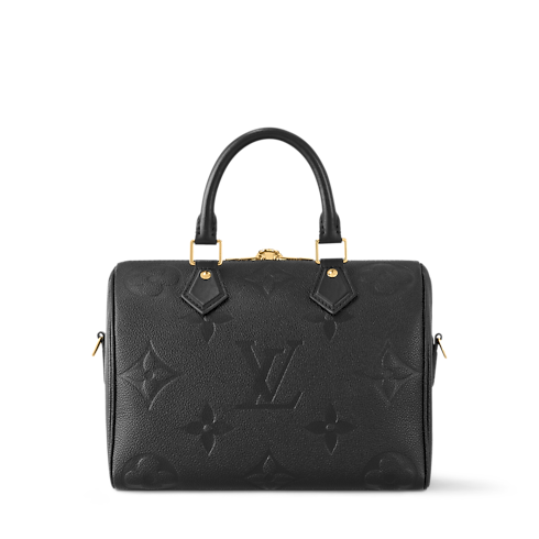 Speedy Bandoulière 25 Monogram Empreinte 皮革 in 女士's 時尚包款 女生包包總覽 collections by Louis Vuitton (產品縮放)