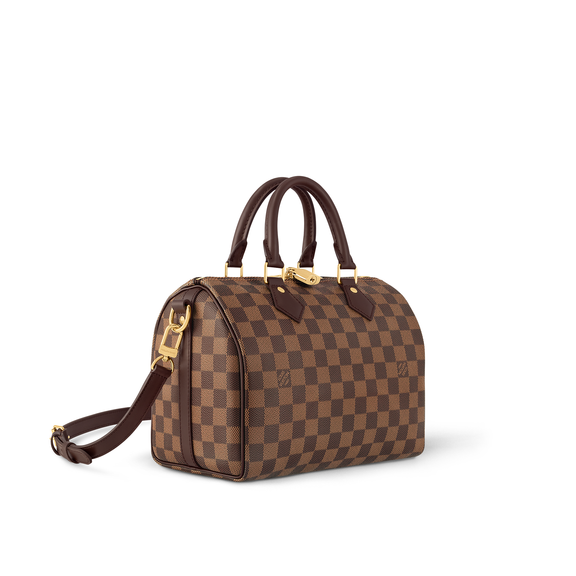 Speedy Bandoulière 25 Damier Ebène 帆布 in 女士
