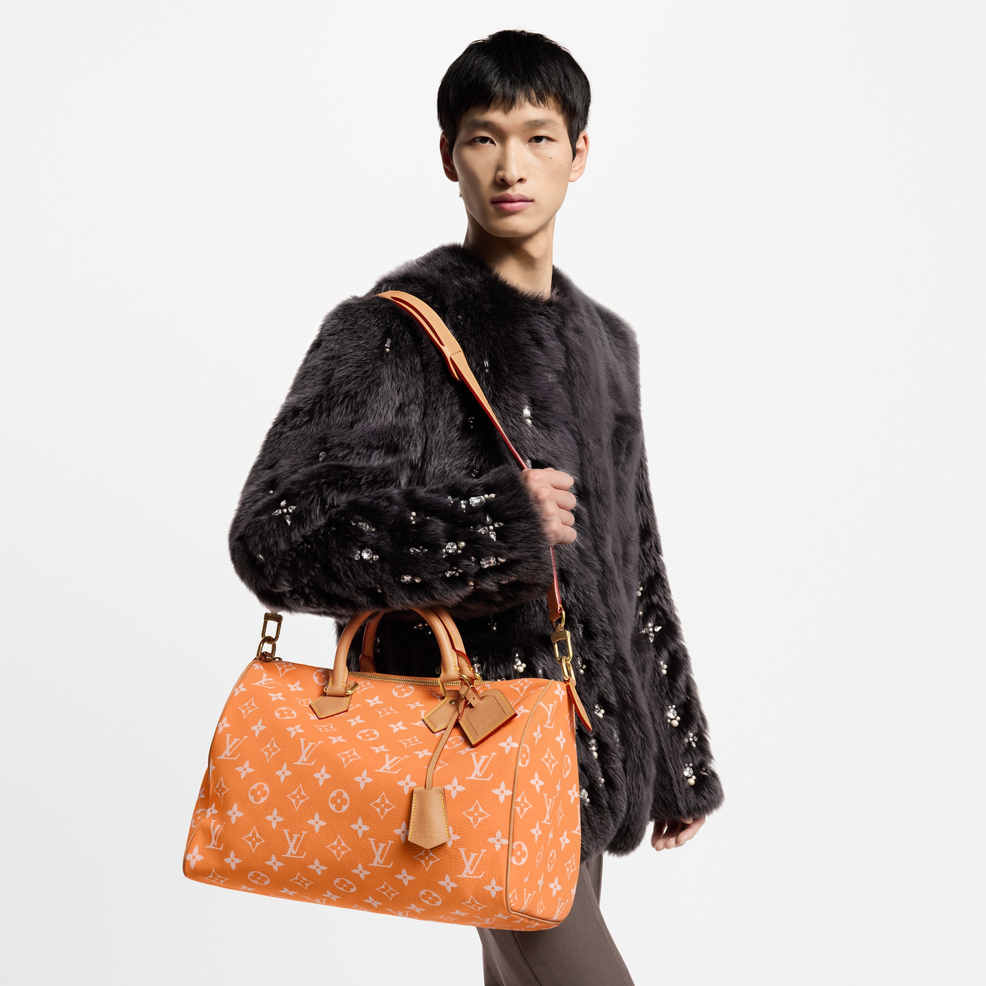 Speedy P9 Bandoulière 40 Autres Cuirs Monogram in Les Extraordinaires