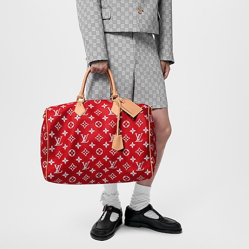 Speedy P9 Bandoulière 50 H40 in Les Extraordinaires's 皮件及旅遊用品 Speedy P9 collections by Louis Vuitton (產品縮放)
