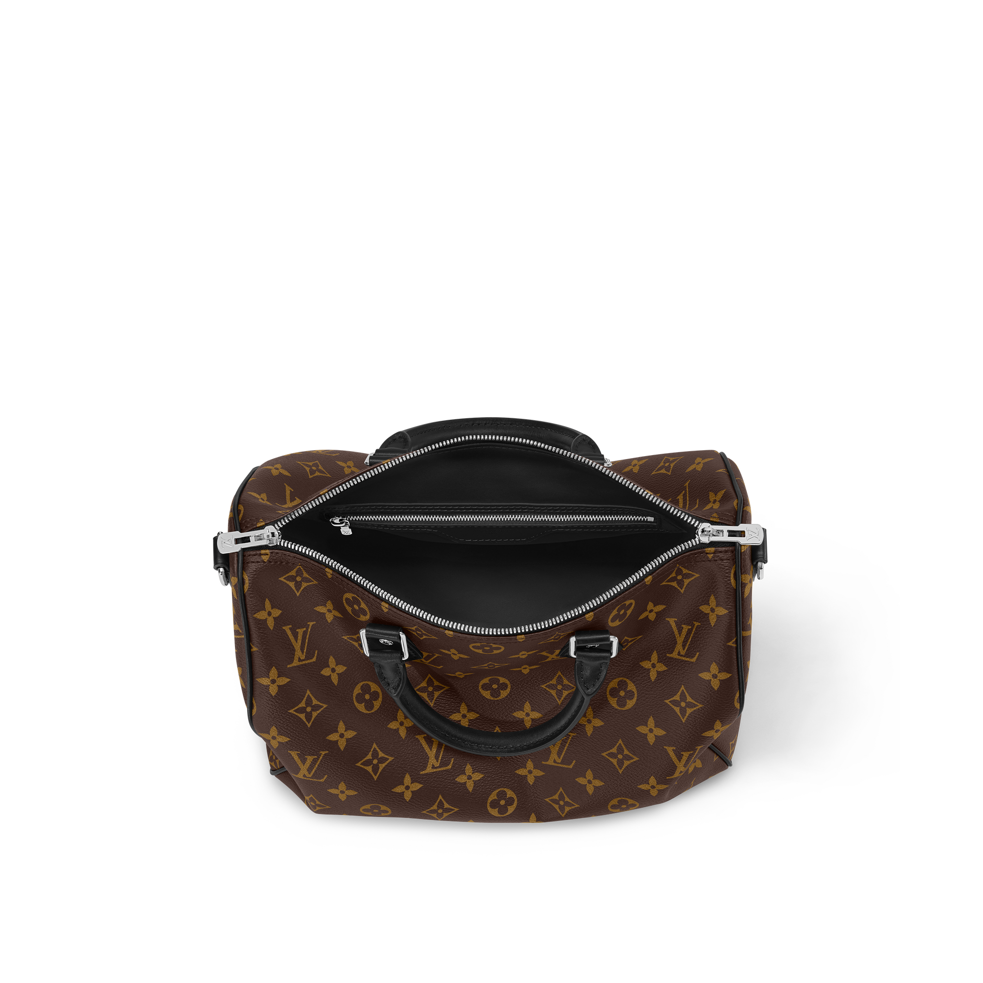 Speedy Soft 30 Dark Monogram 帆布 in 女士