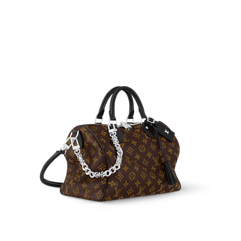Speedy Soft 30 Dark Monogram 帆布 in 女士's 時尚包款 女生包包總覽 collections by Louis Vuitton (產品縮放)