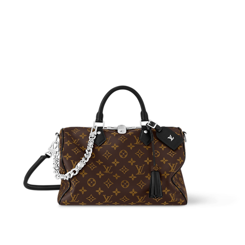 Speedy Soft 30 Dark Monogram 帆布 in 女士's 時尚包款 女生包包總覽 collections by Louis Vuitton (產品縮放)