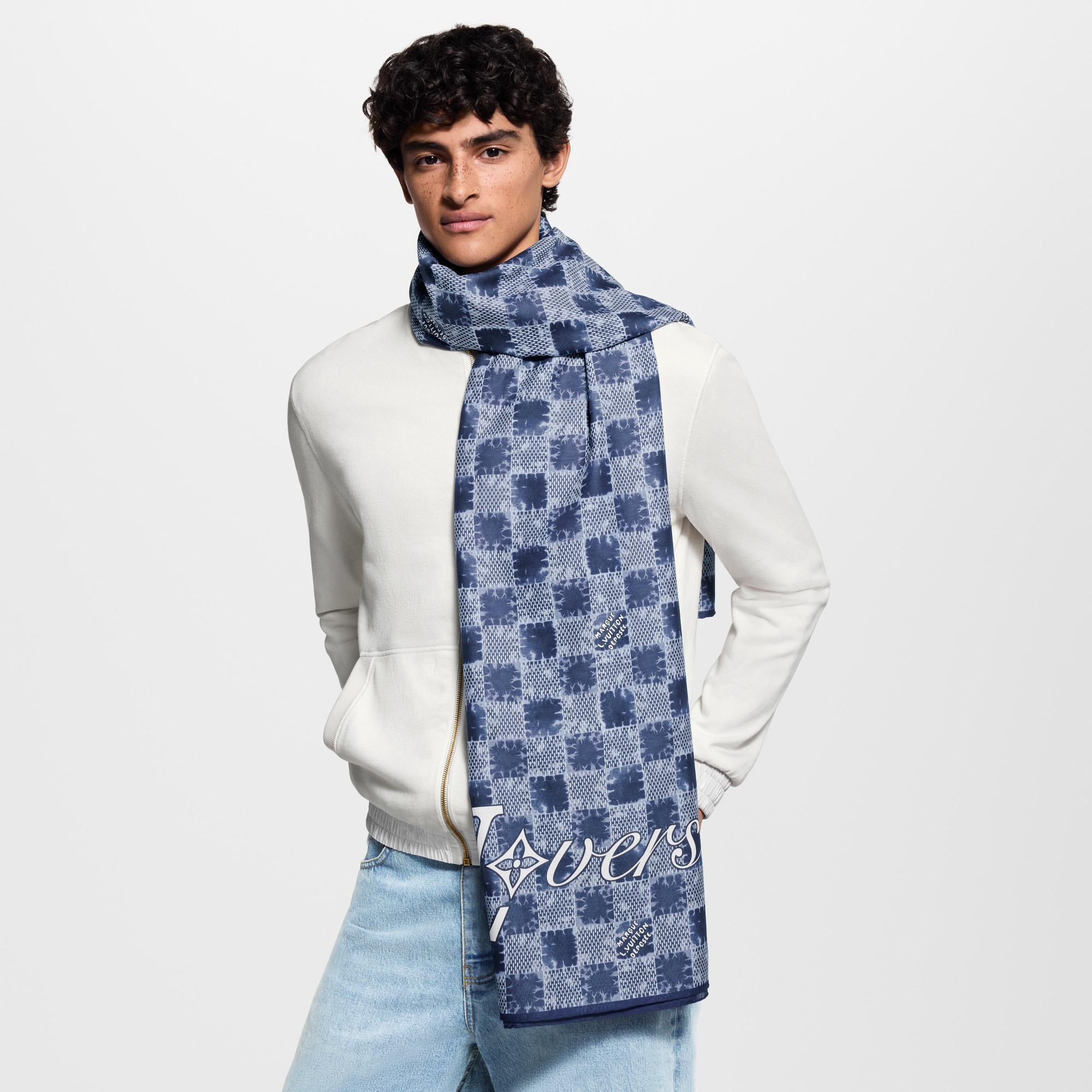 Splash Damier 披巾 . in 男士