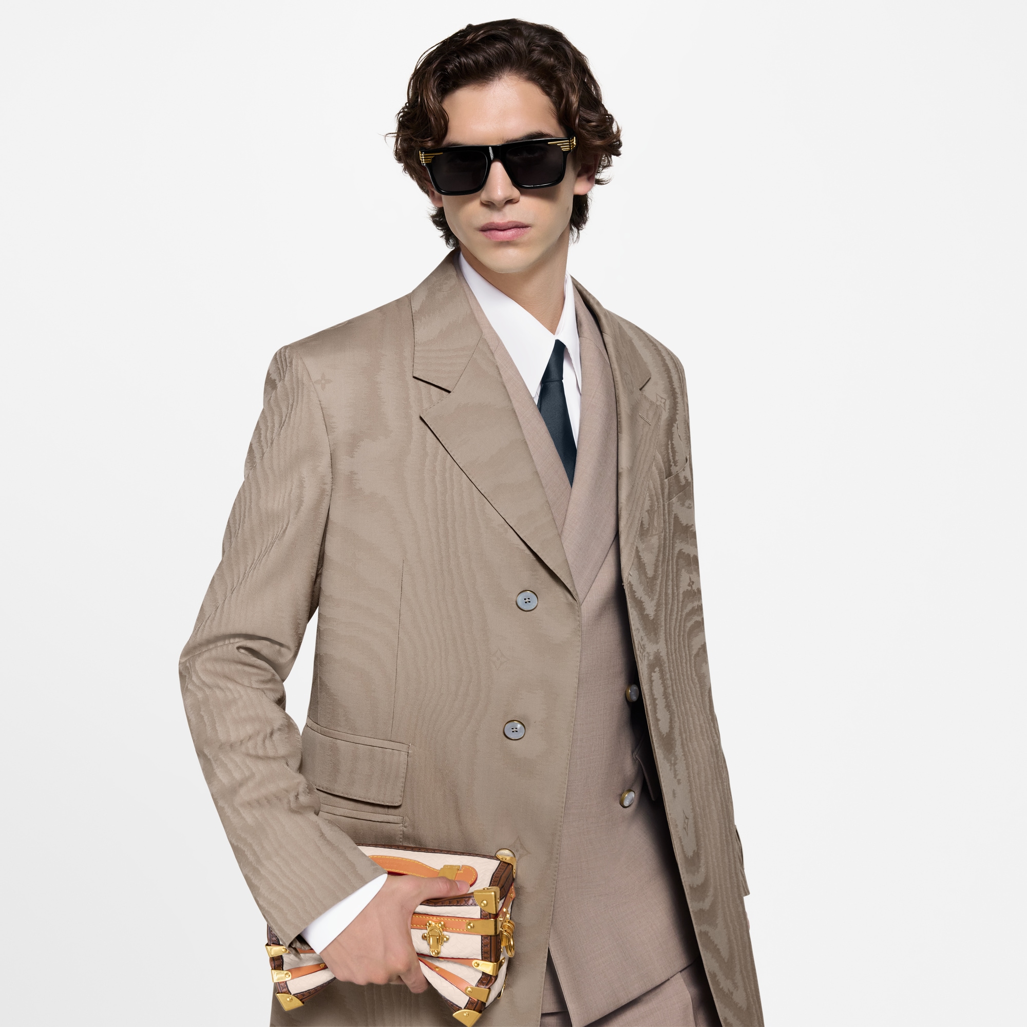 Squeeze Trunk Monogram Other 帆布 in 時尚包包及小型皮件