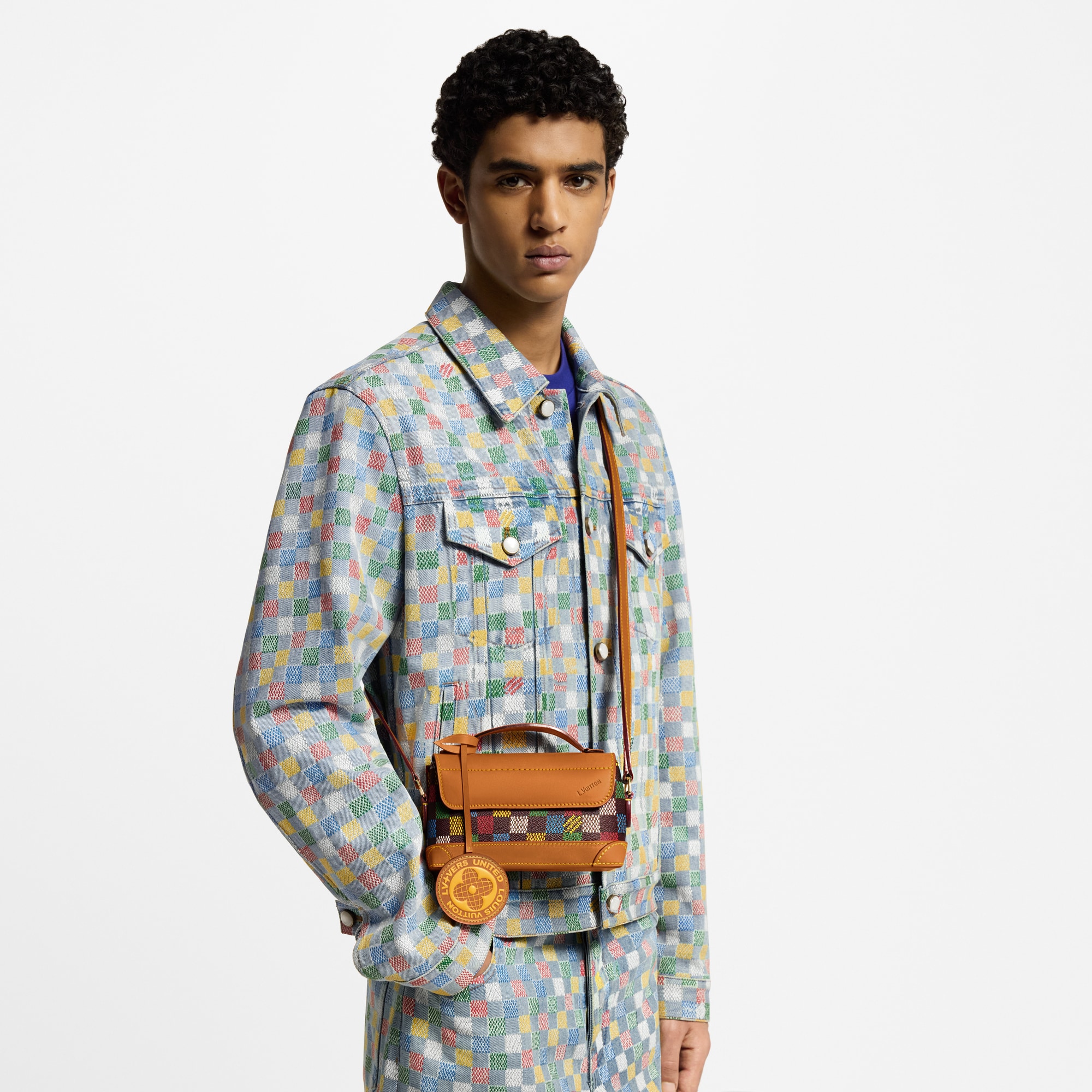 Steamer East West 可穿戴式錢包 Damier Other in 男士