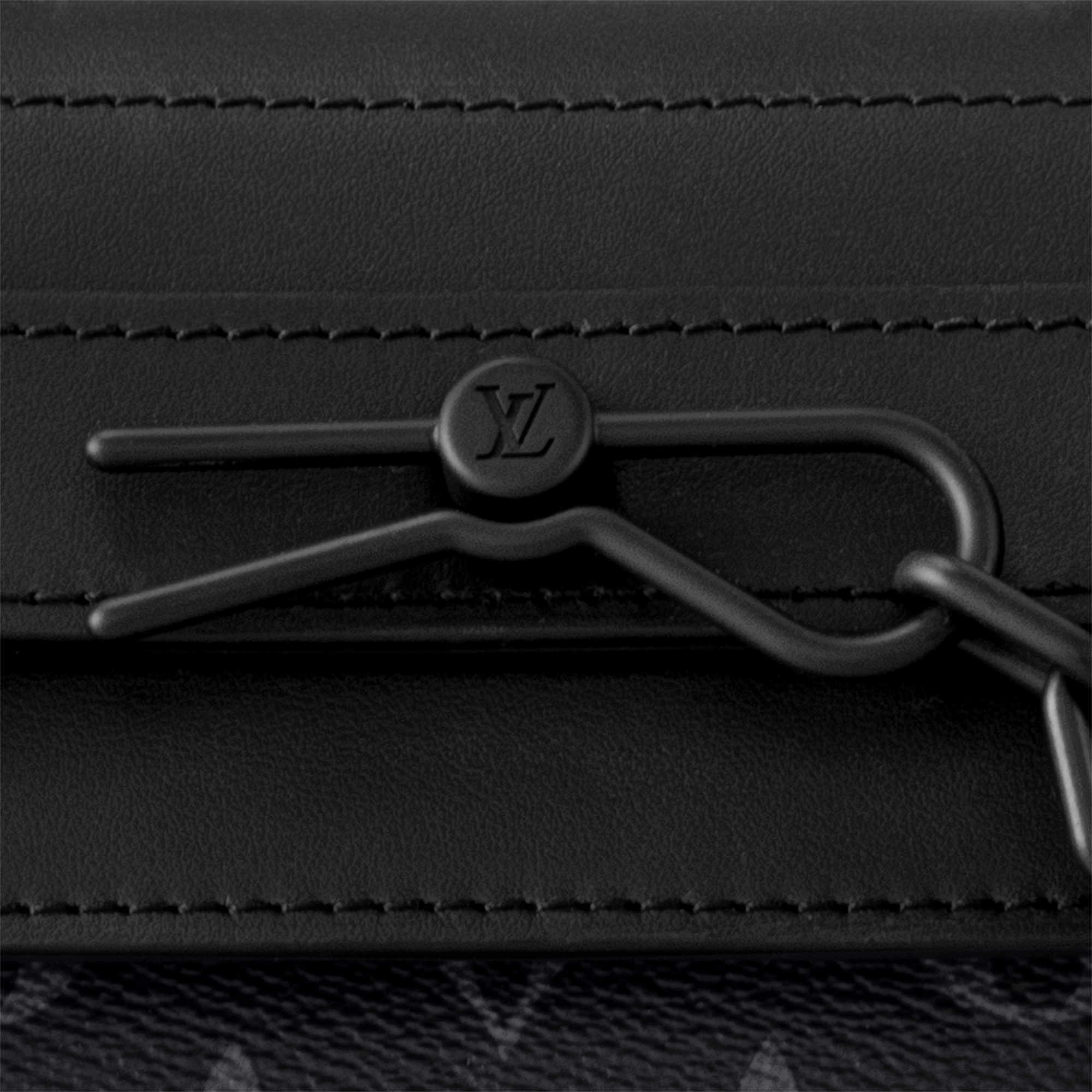 Steamer PM Monogram Eclipse 帆布 in 男士