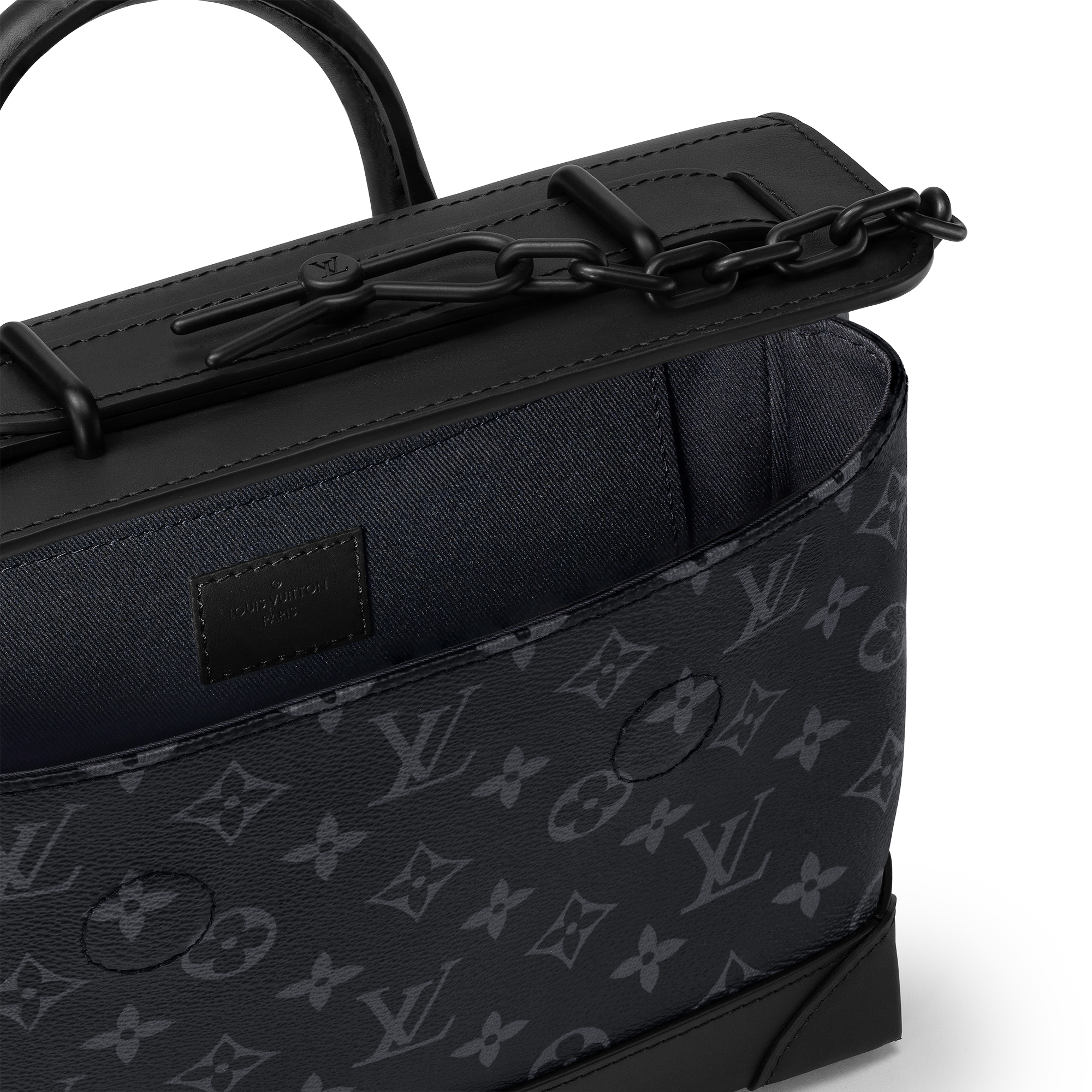 Steamer PM Monogram Eclipse 帆布 in 男士