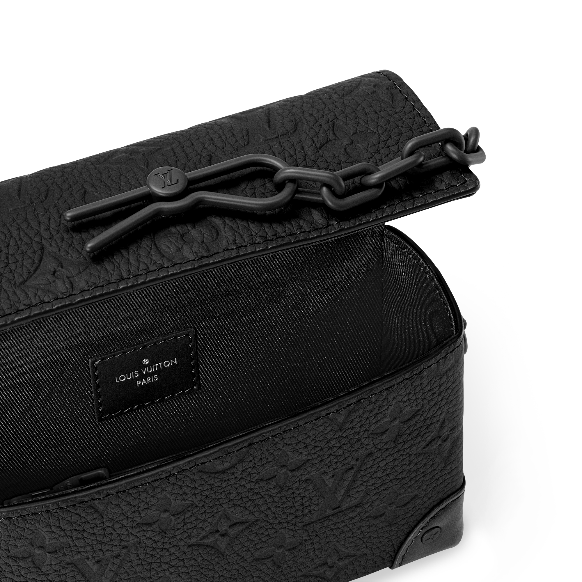 Steamer 隨身錢包 Monogram Taurillon 皮革 in 男士