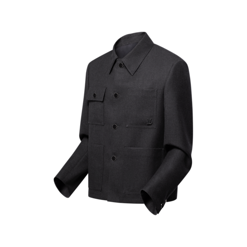 西裝剪裁工裝風外套 in 男士's 時裝系列 大衣與夾克 collections by Louis Vuitton (產品縮放)