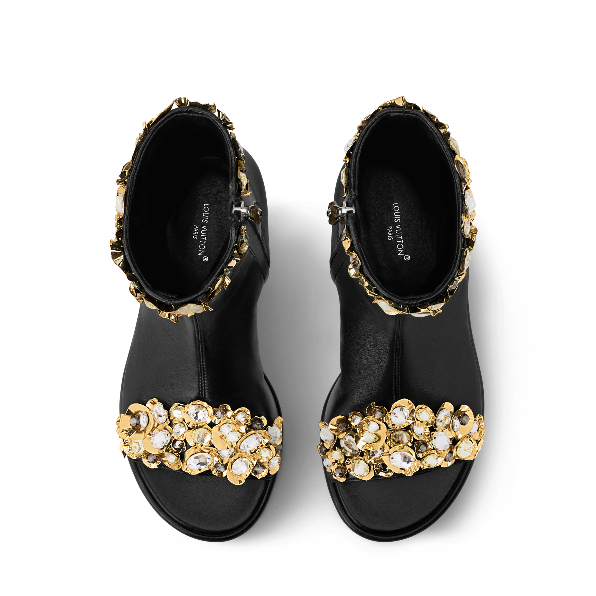 Talisman 露趾平底短靴  in 女士