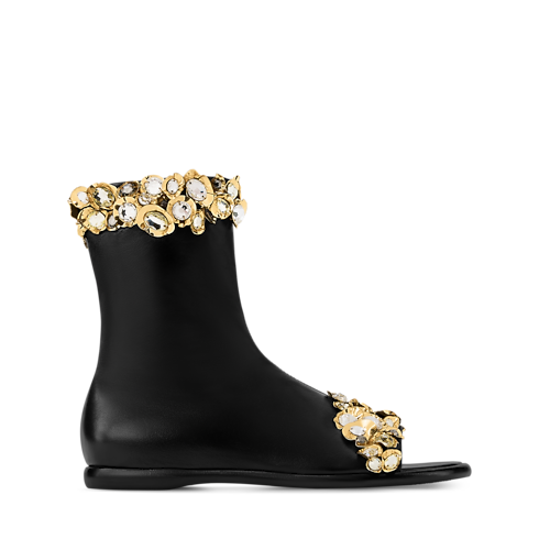 Talisman 露趾平底短靴 in 女士's 鞋履系列 長靴和短靴 collections by Louis Vuitton (產品縮放)