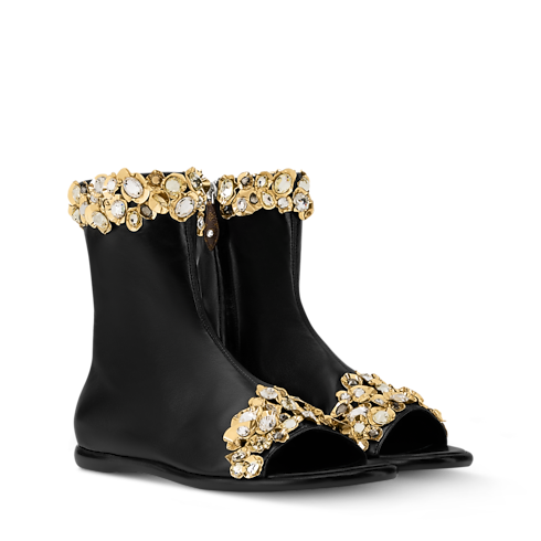 Talisman 露趾平底短靴 in 女士's 鞋履系列 長靴和短靴 collections by Louis Vuitton (產品縮放)