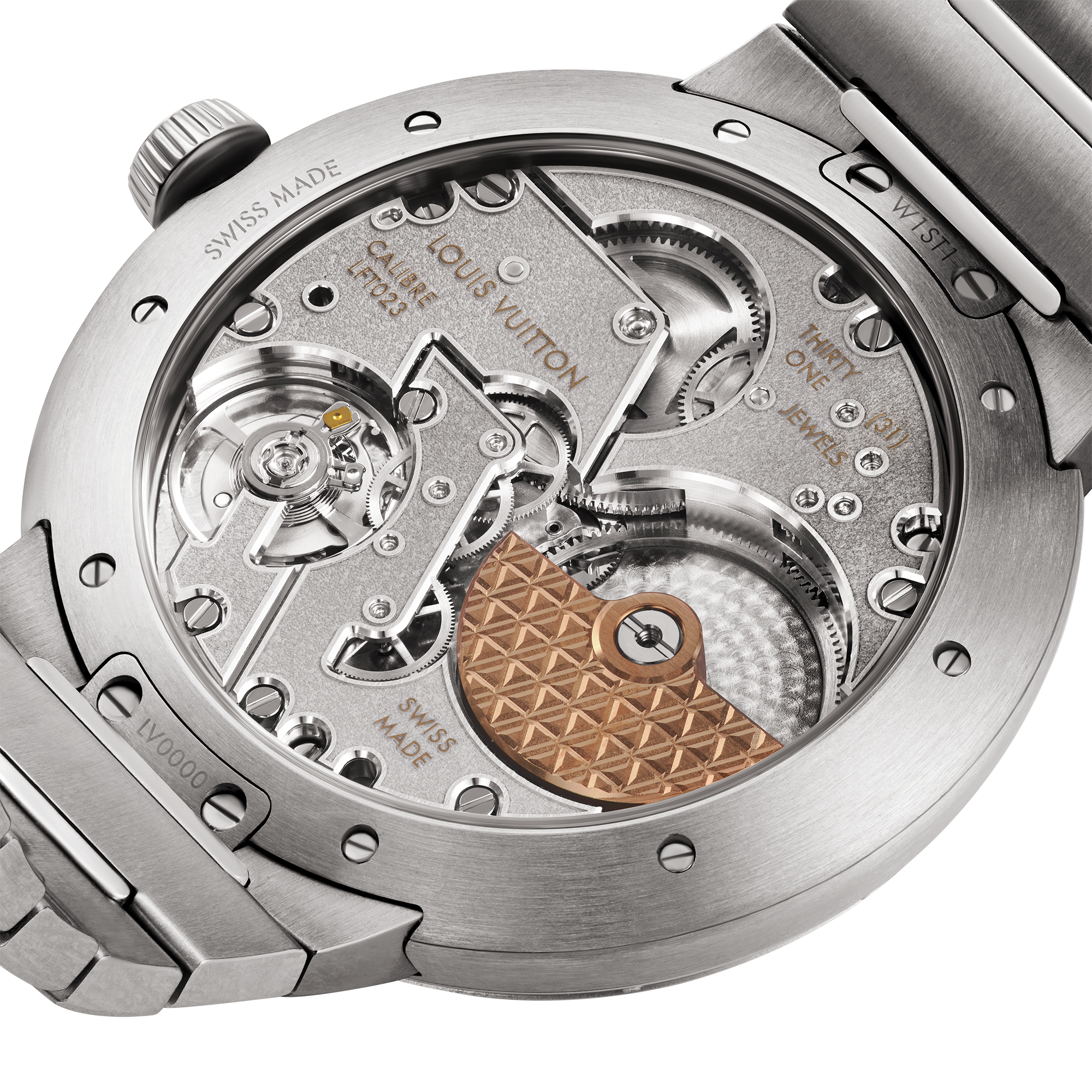 Tambour - 自動機芯，40毫米，精鋼  in 腕錶系列