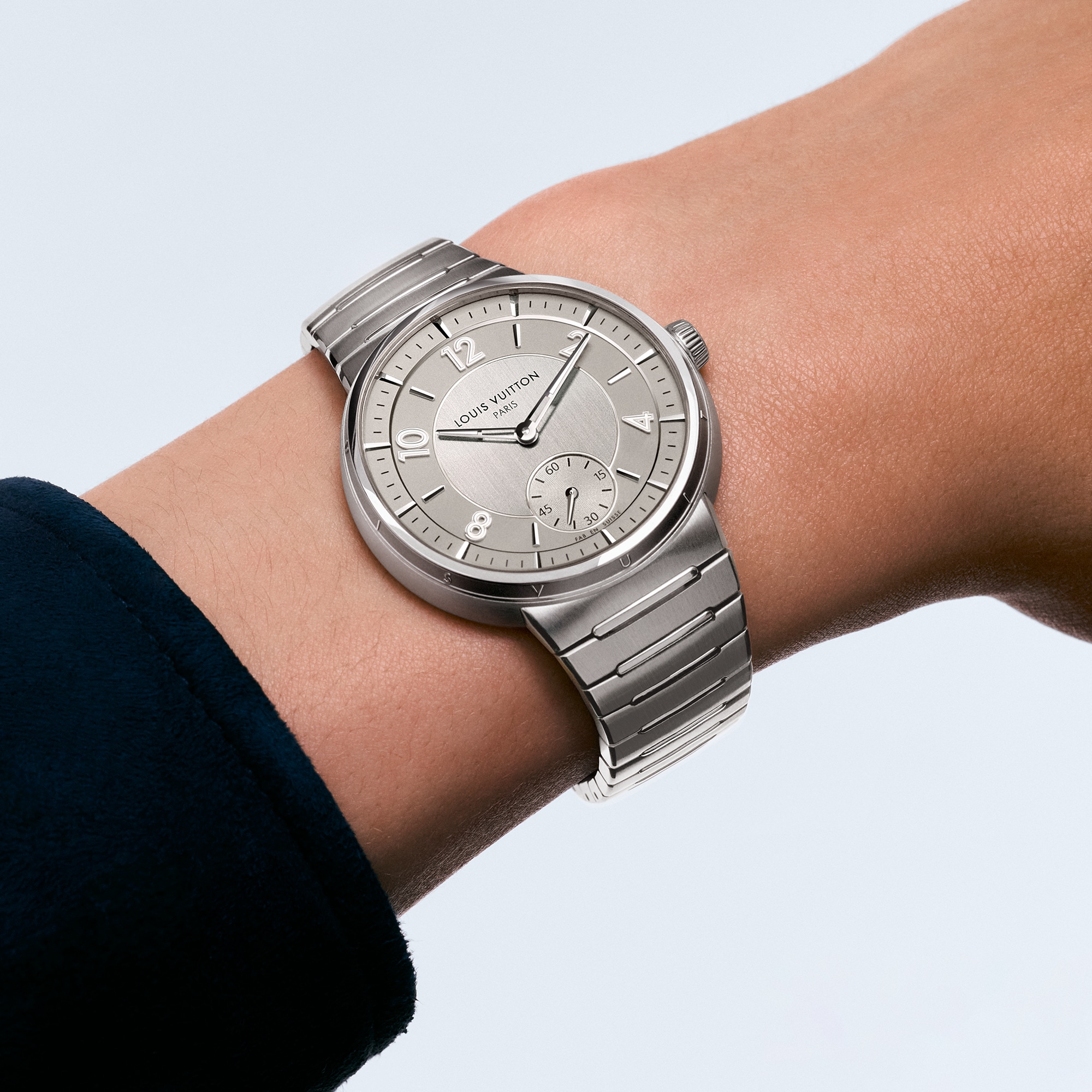 Tambour - 自動機芯，40毫米，精鋼  in 腕錶系列