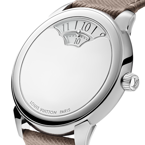 Tambour Convergence, Automatic, 37mm, Mirror Steel in 腕錶系列's 腕錶總覽 } collections by Louis Vuitton (產品縮放)