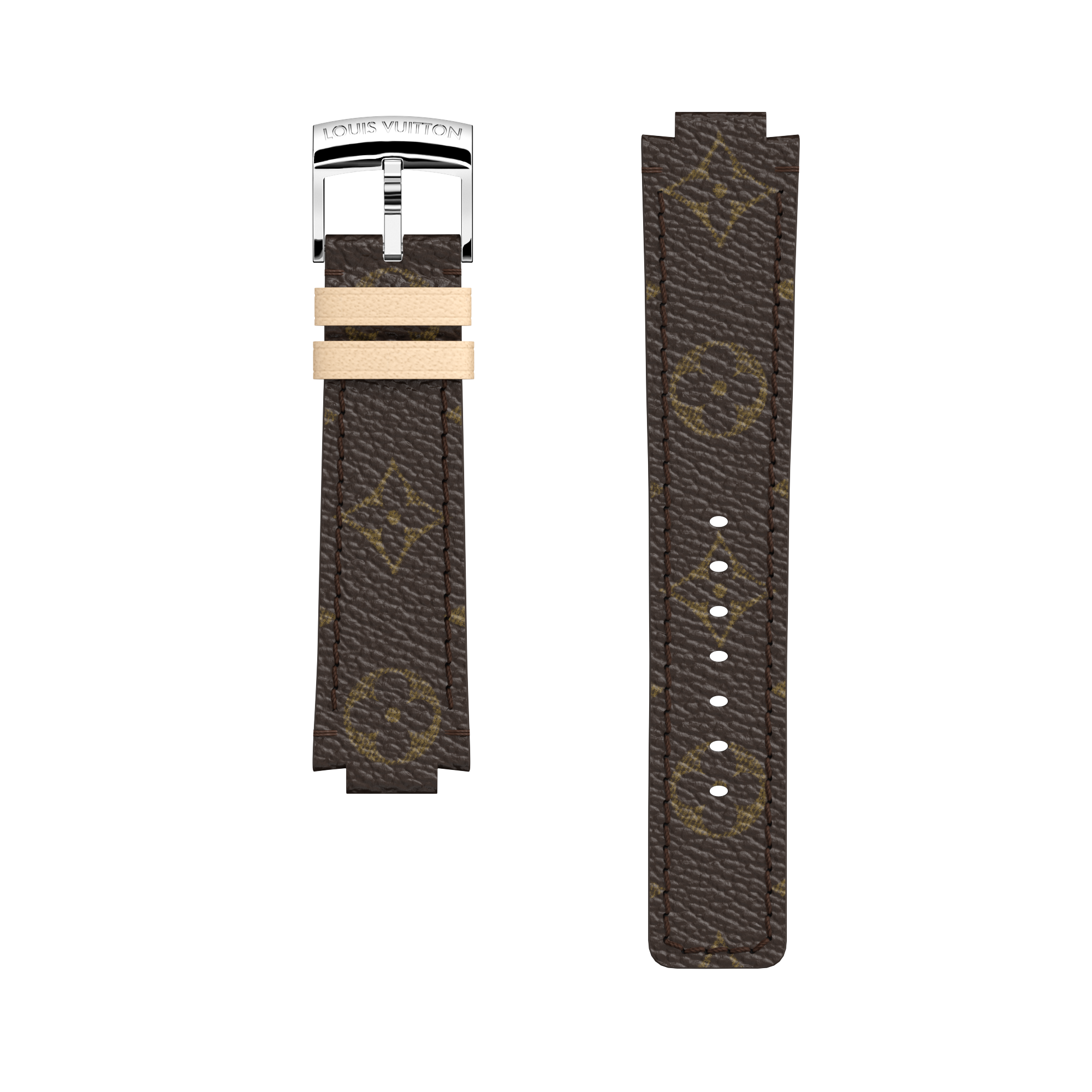 Tambour Monogram 帆布錶帶  in 腕錶系列