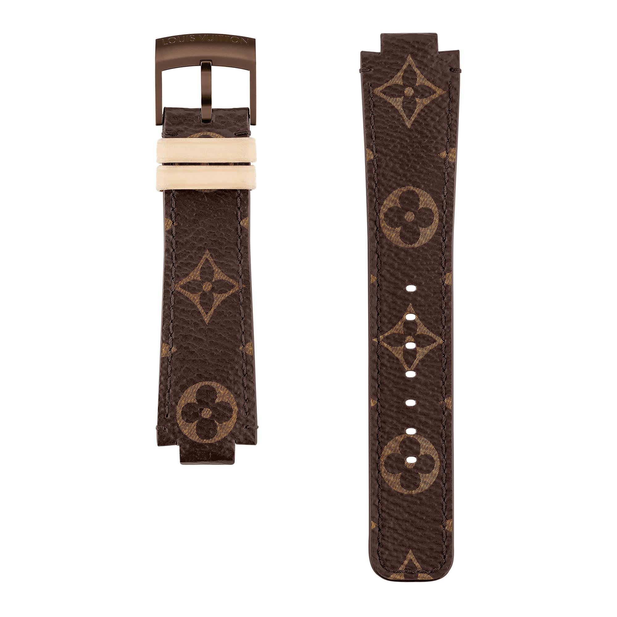 Tambour Monogram 帆布錶帶  in 腕錶系列