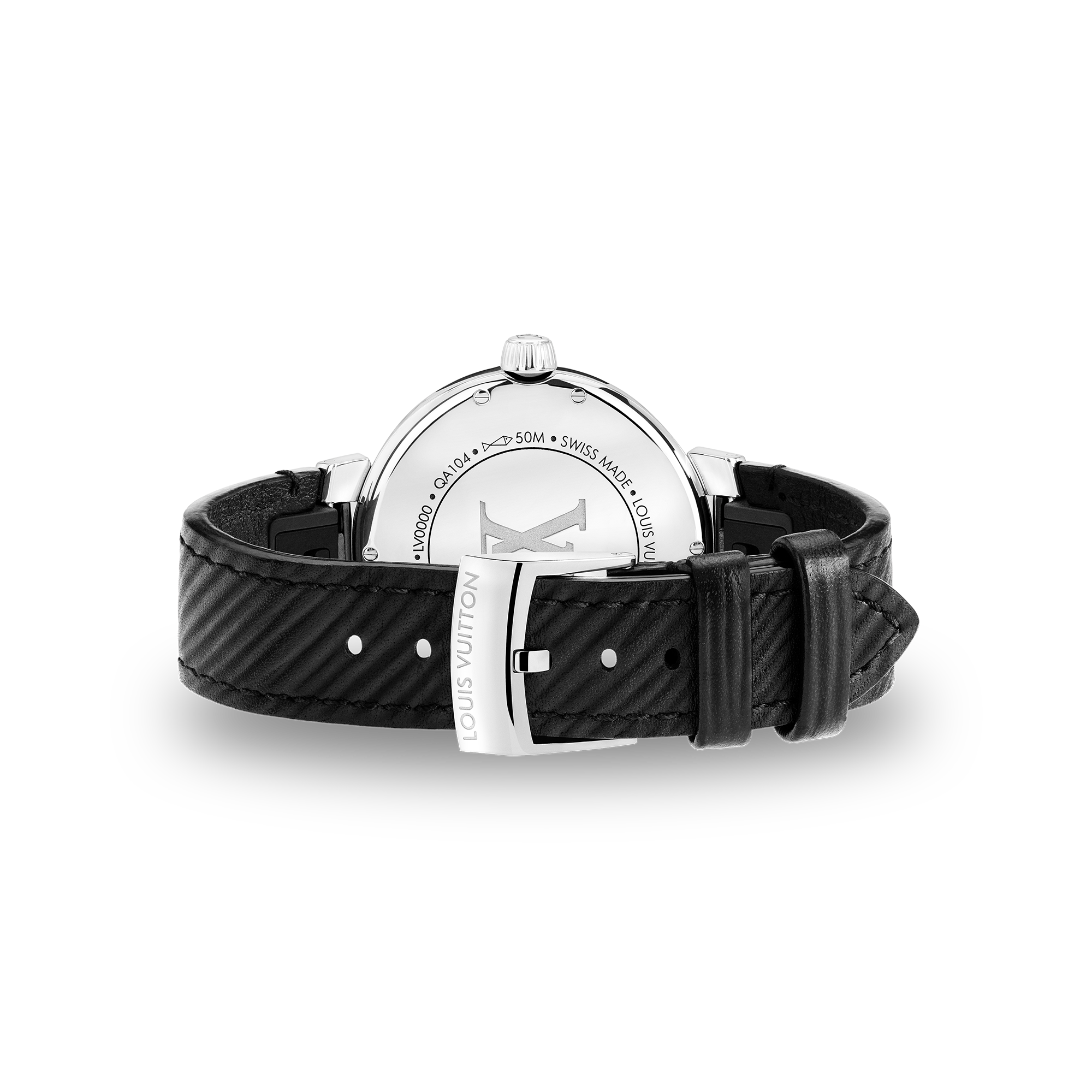 Tambour Moon Dual Time - 石英機芯、35毫米及精鋼  in 腕錶系列