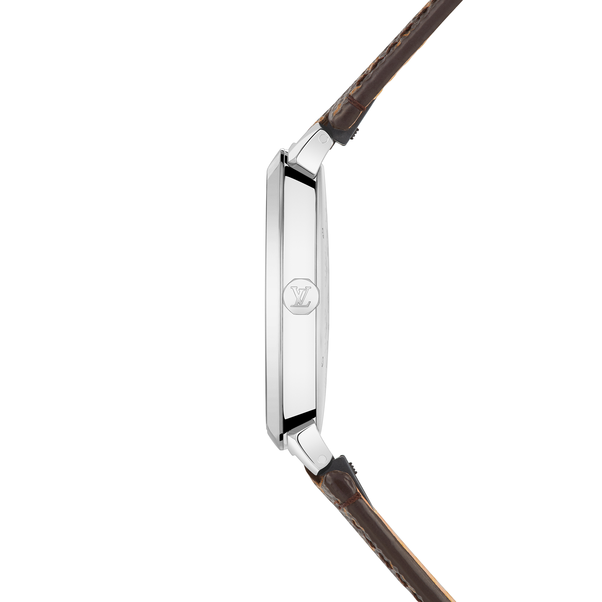 Tambour Slim Monogram - 石英機芯、39毫米及精鋼  in 腕錶系列