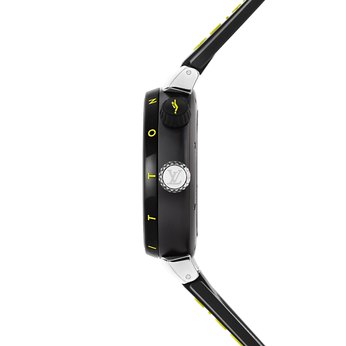 Tambour Street Diver - 自動機芯、44毫米及精鋼 in 腕錶系列's 腕錶總覽 } collections by Louis Vuitton (產品縮放)