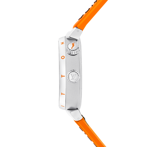 Tambour Street Diver - 自動機芯,44毫米,精鋼 in 腕錶系列's 腕錶總覽 } collections by Louis Vuitton (產品縮放)