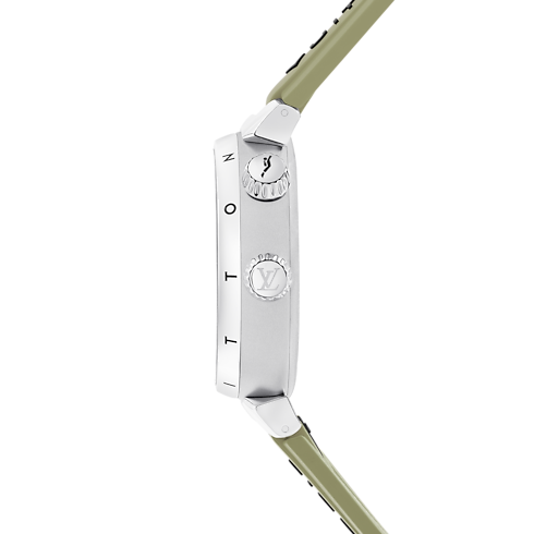 Tambour Street Diver - 自動機芯,44毫米,精鋼 in 腕錶系列's 腕錶總覽 } collections by Louis Vuitton (產品縮放)
