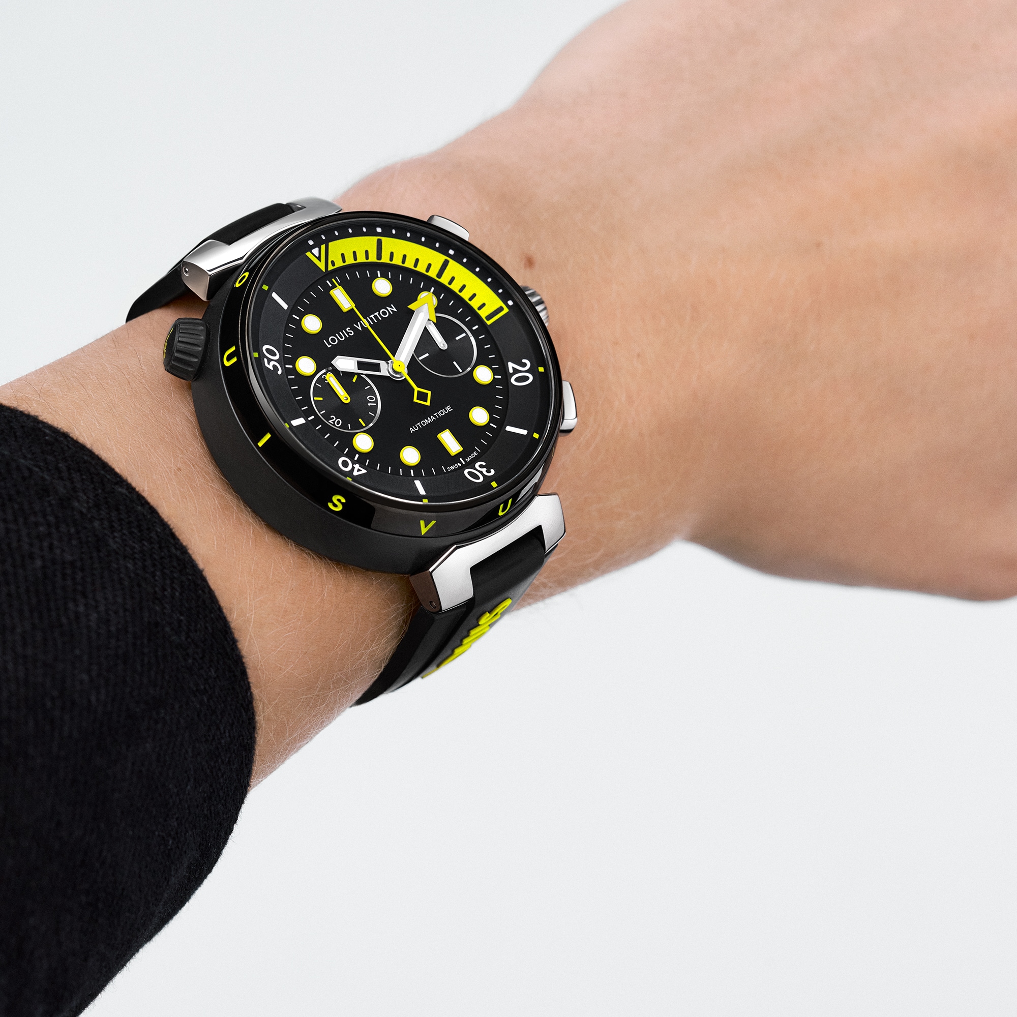 Tambour Street Diver Chronograph - 自動機芯，46毫米，精鋼  in 腕錶系列
