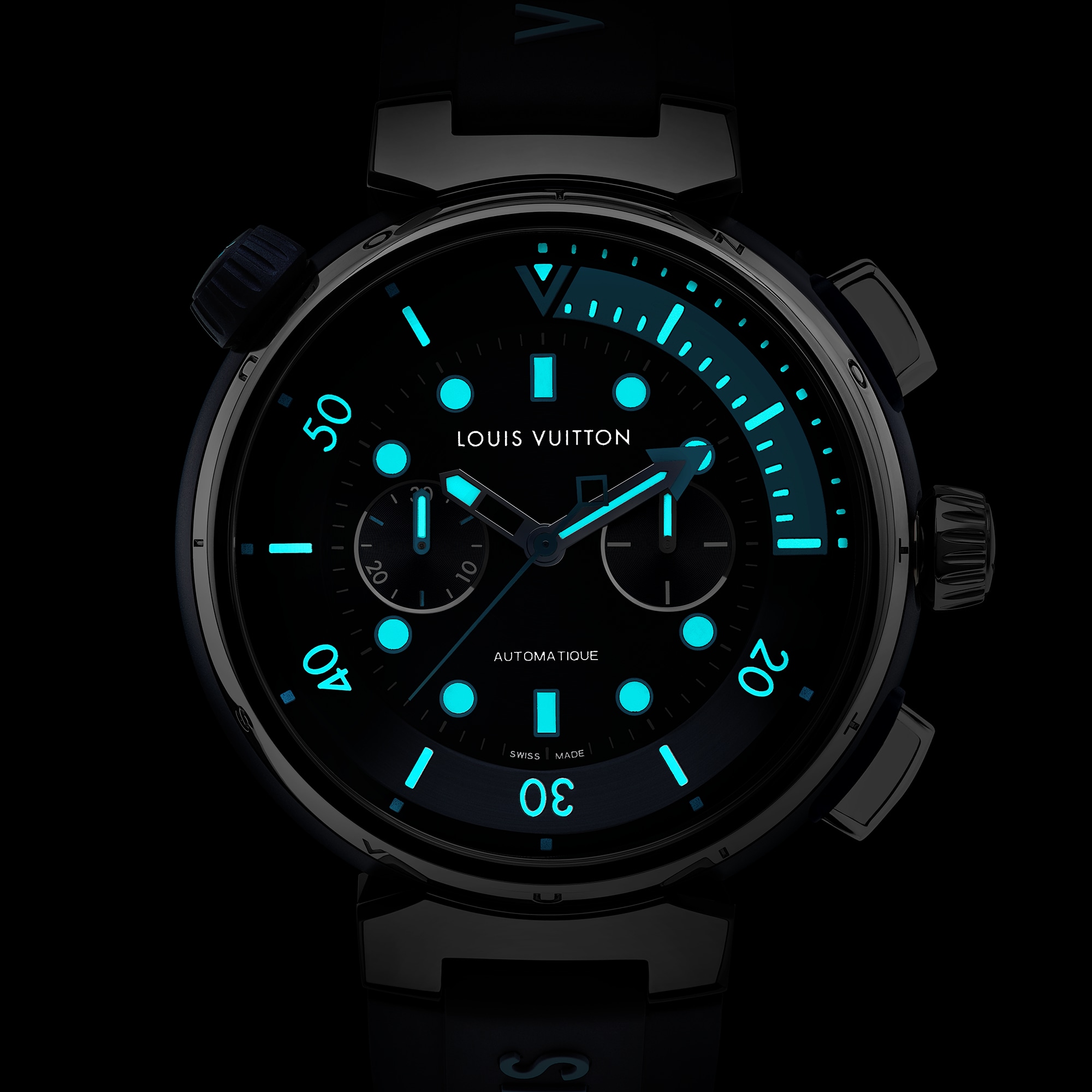 Tambour Street Diver Chronograph - 自動機芯，46毫米，精鋼  in 腕錶系列