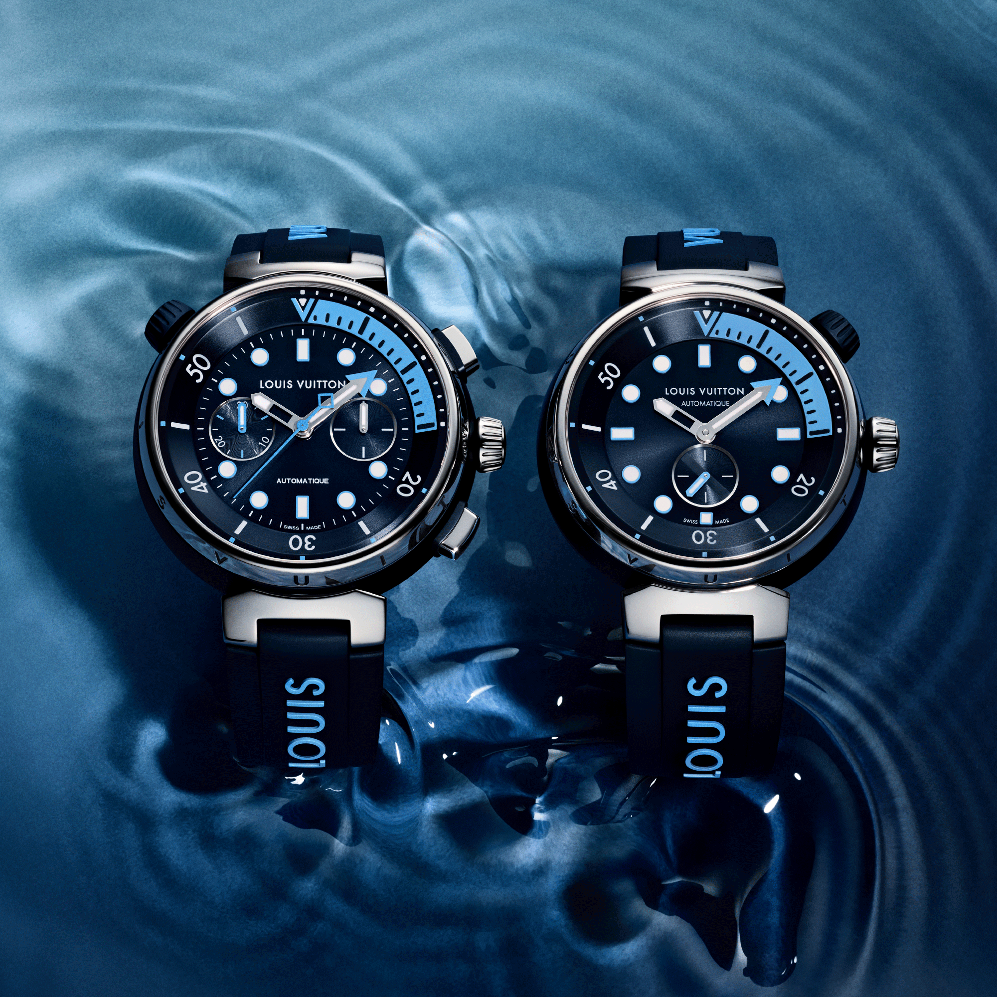 Tambour Street Diver Chronograph - 自動機芯，46毫米，精鋼  in 腕錶系列