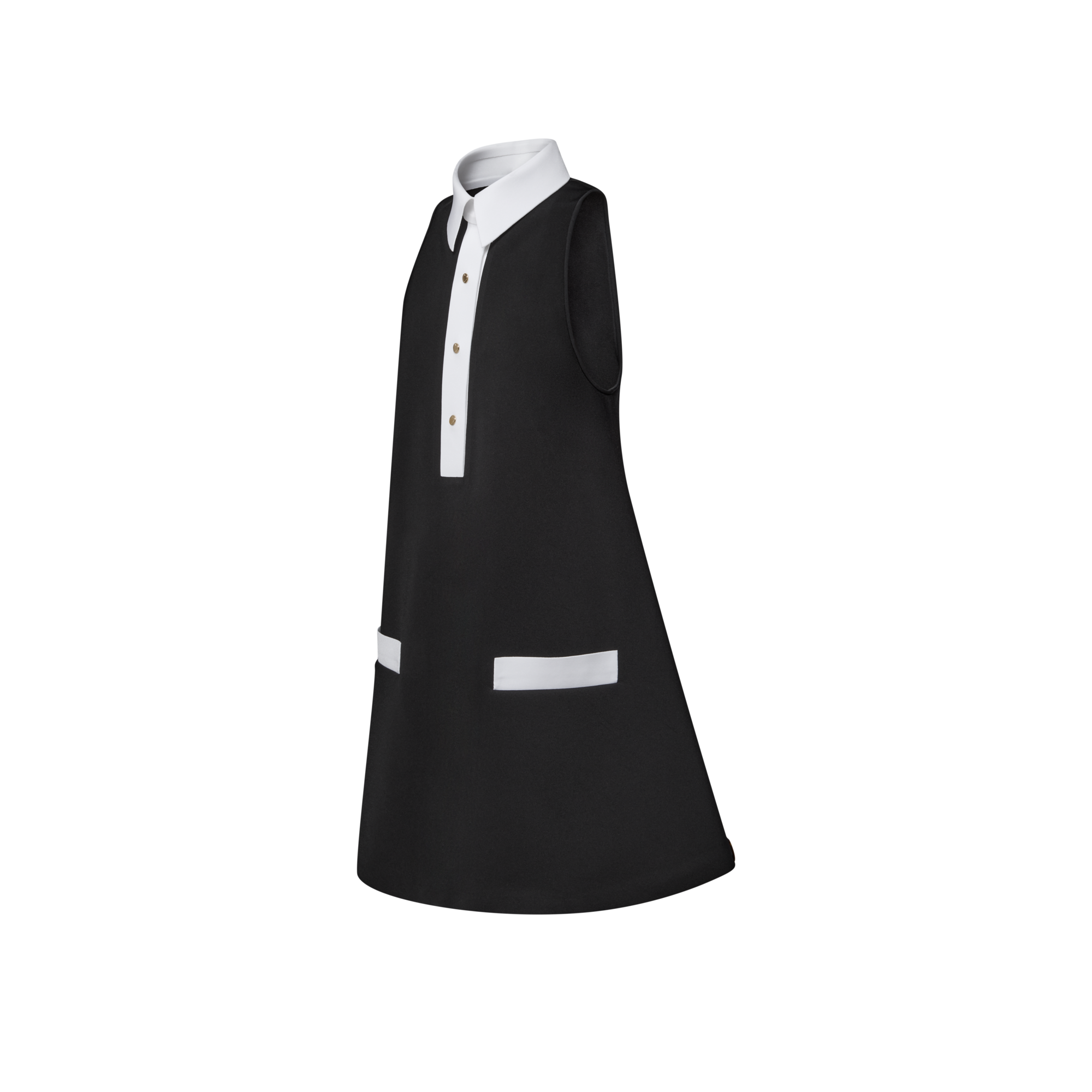 功能性 Gabardine Polo 連身裙  in 女士