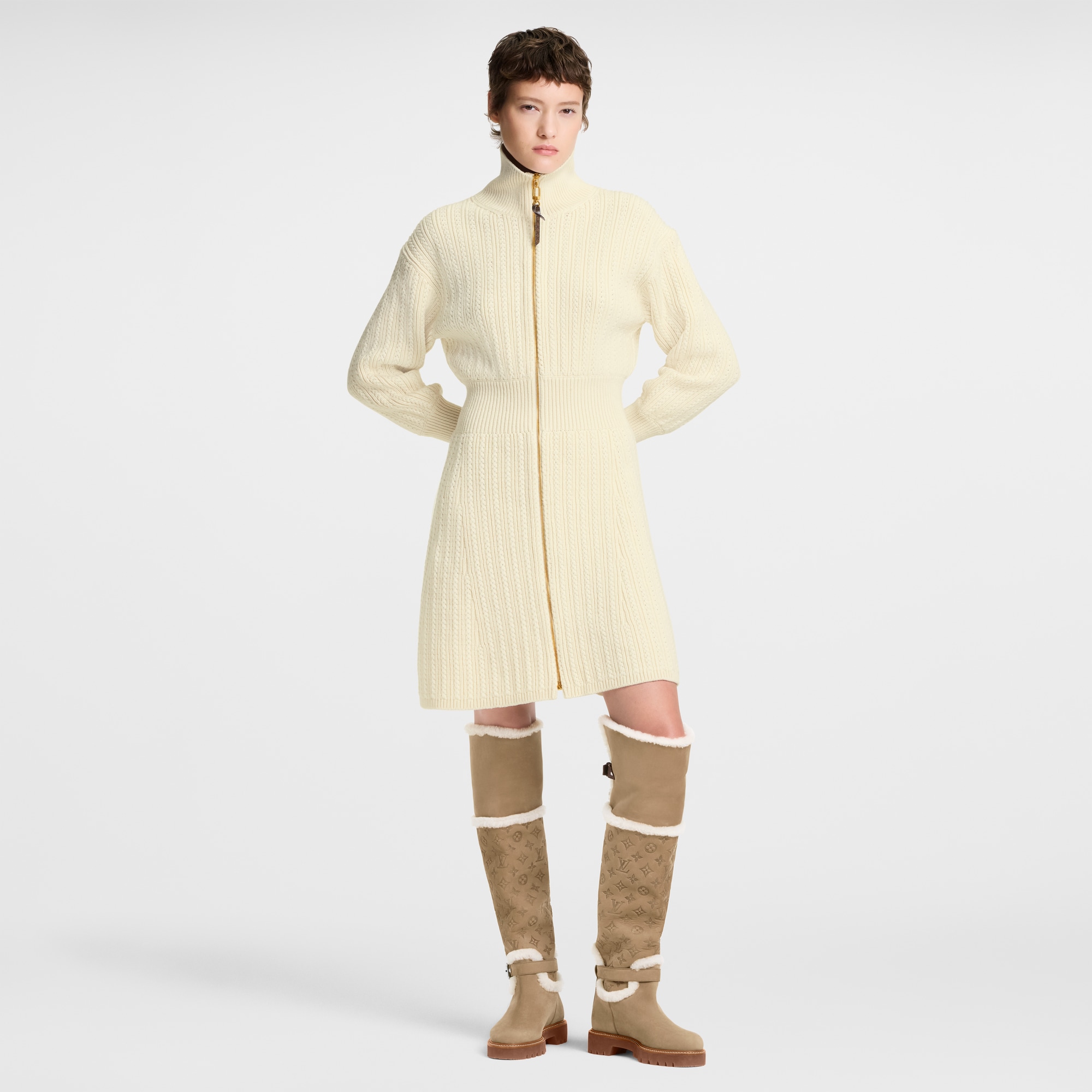 Territory 平底高筒靴  in 女士