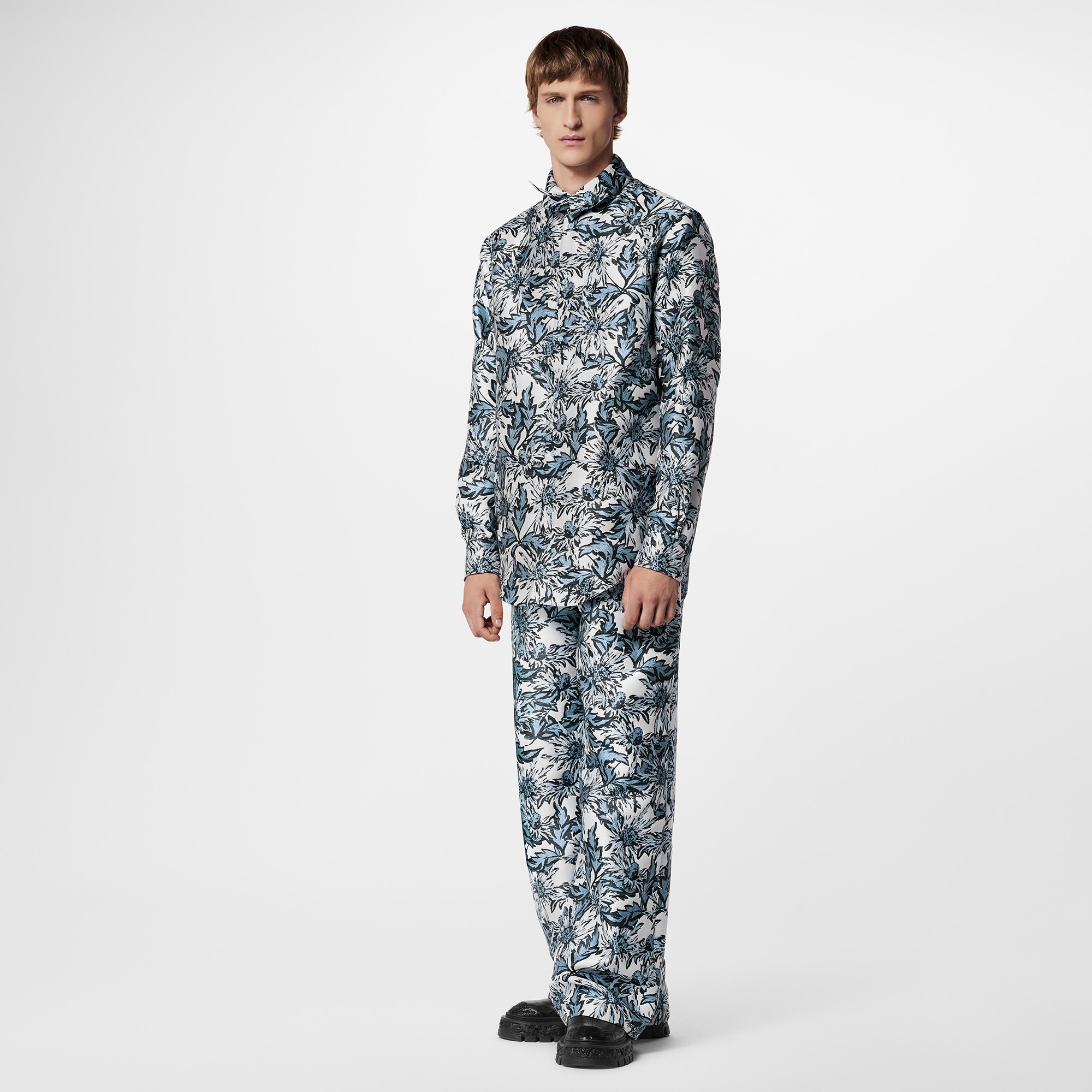 Thistle 綁結衣領襯衫  in 男士