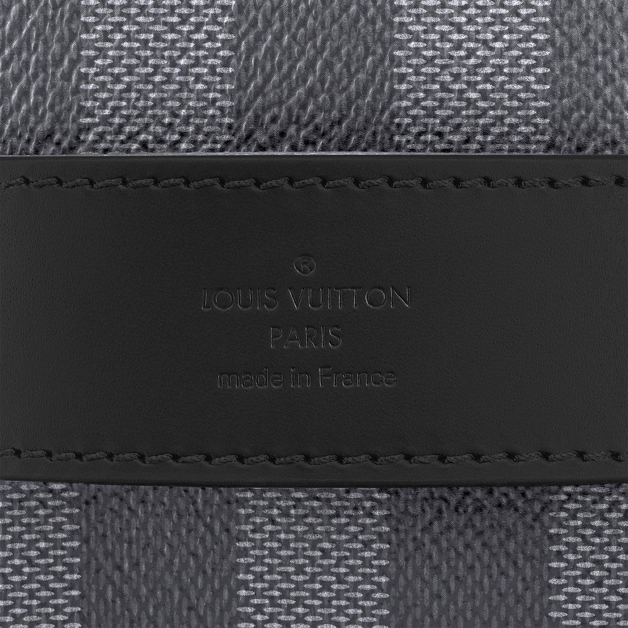 梳洗包 Damier Graphite 帆布 in 男士