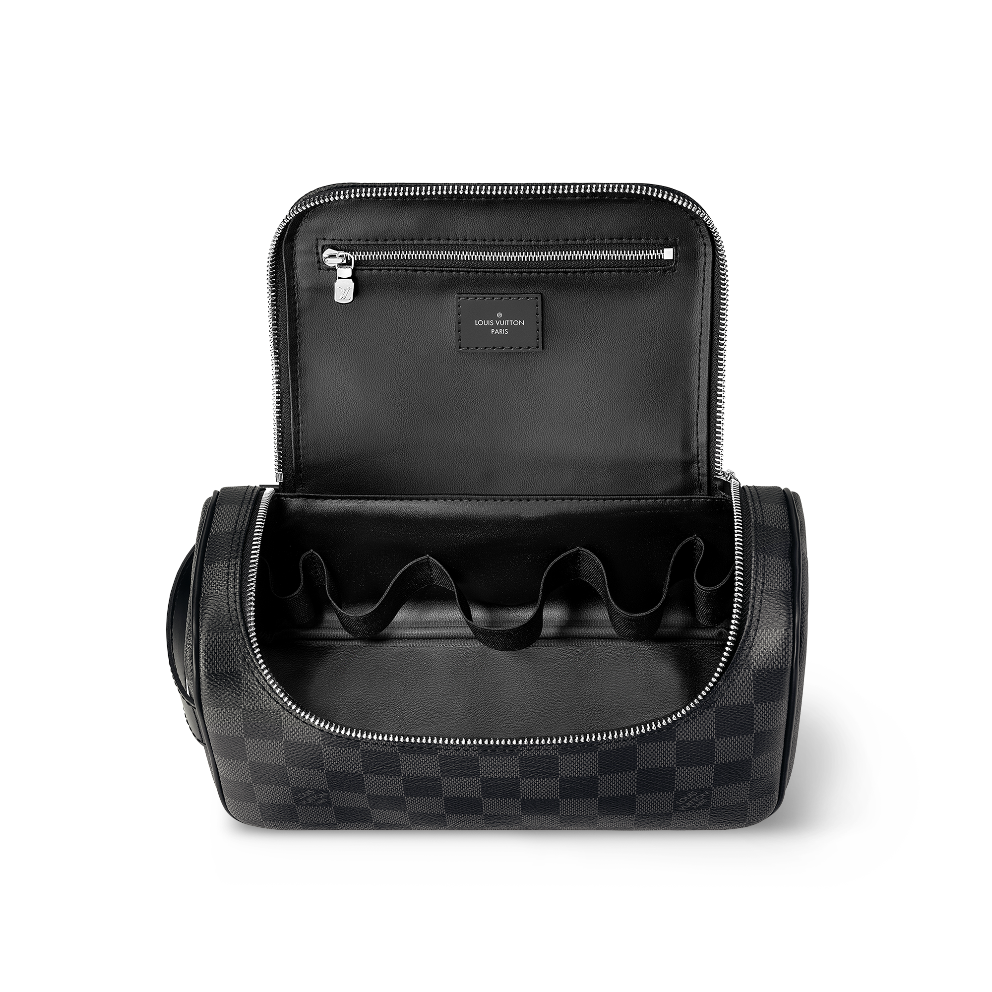 梳洗包 Damier Graphite 帆布 in 男士