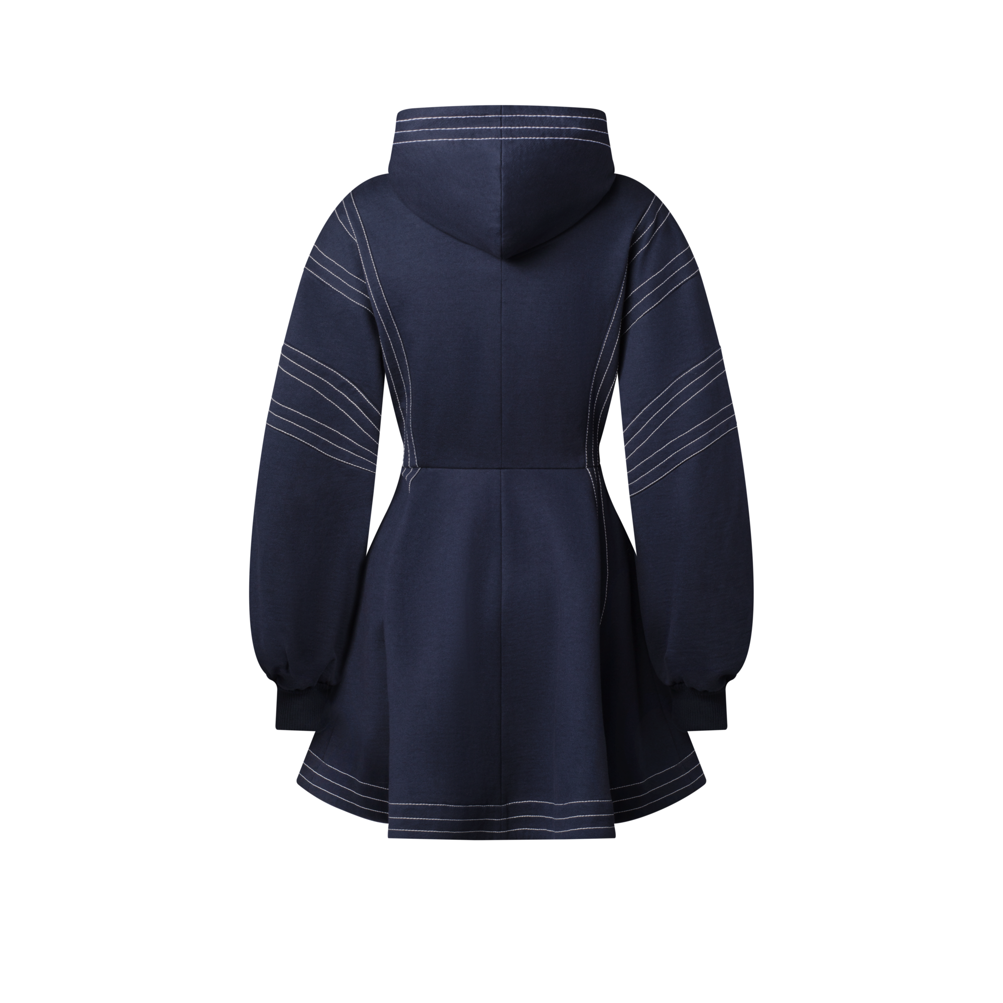 縫線連帽連身裙  in 女士