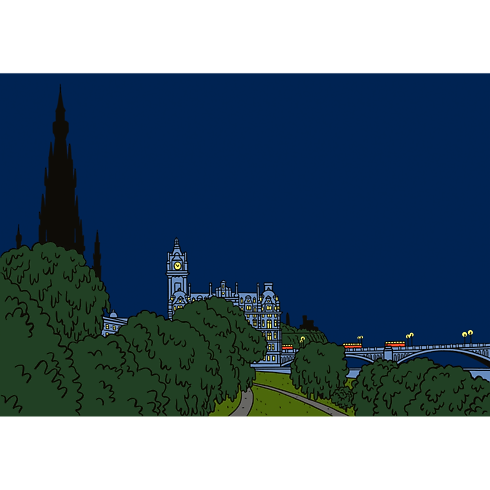 Travel Book Edinburgh in 行李箱、旅行用品及家居精品's 書庫及文具 旅遊書籍 collections by Louis Vuitton (產品縮放)