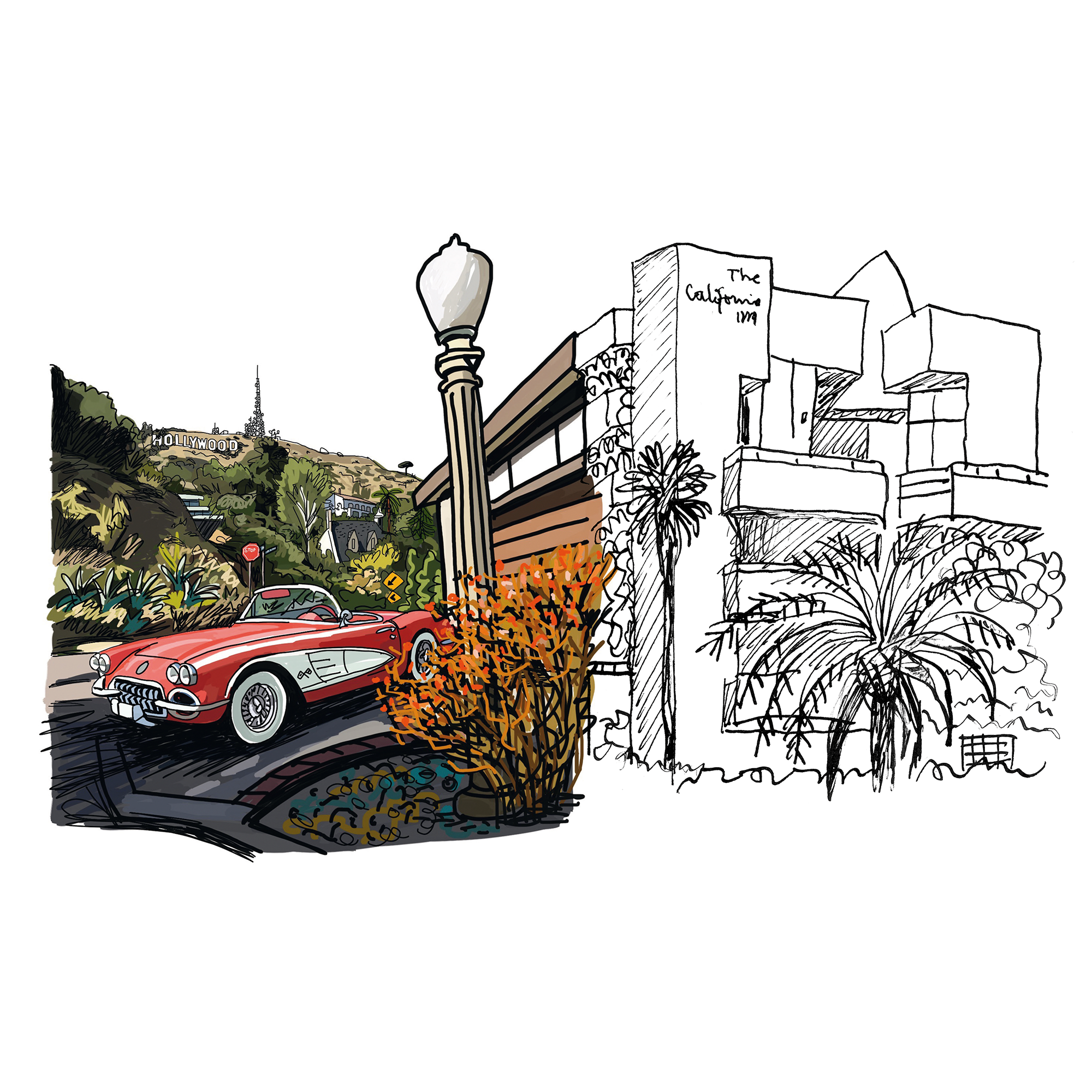 Travel Book Los Angeles  in 行李箱、旅行用品及家居精品