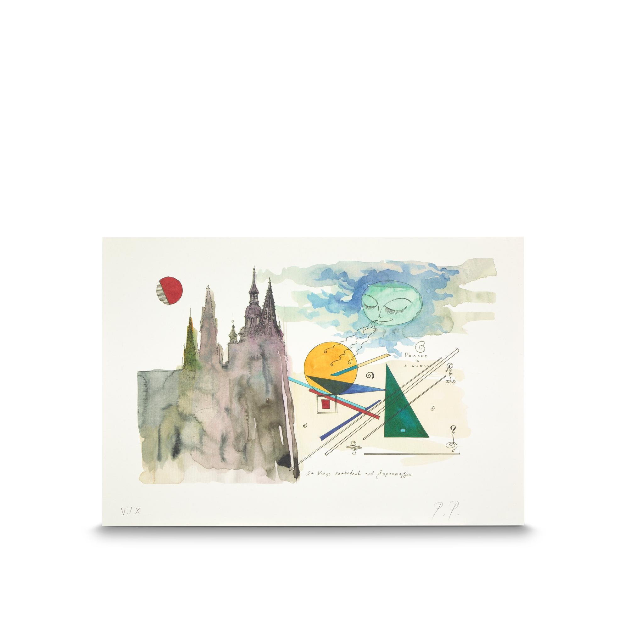 Travel Book Prague - 藝術家限量版  in 行李箱、旅行用品及家居精品
