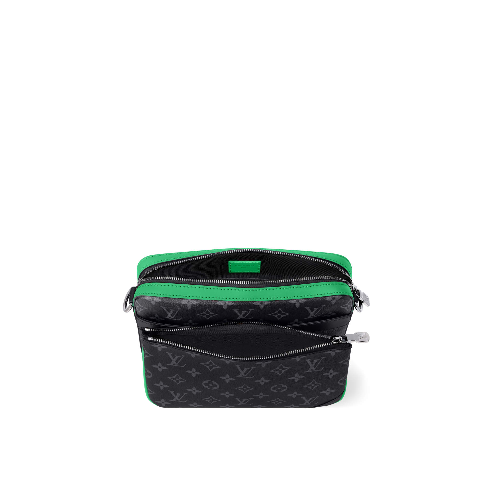 Trio 郵差包 Monogram Eclipse 帆布 in 時尚包包及小型皮件